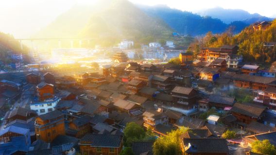 Lawatan sehari ke Tarikan Pelancongan Biancheng Chadong + Pelayaran Malam Sungai Tuo [Perjalanan yang santai]
