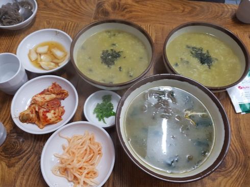 중문수두리보말칼국수