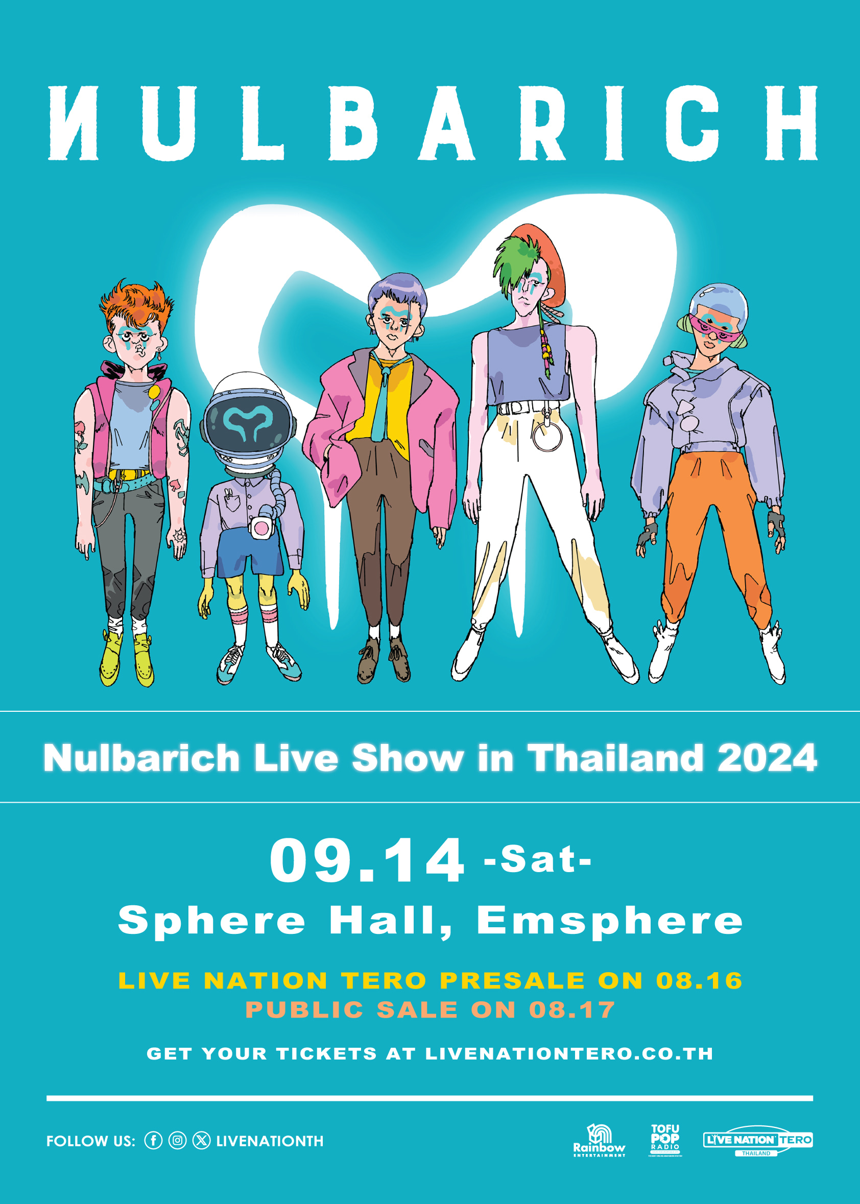 Nulbarich Live Show in Thailand 2024 | Bangkok