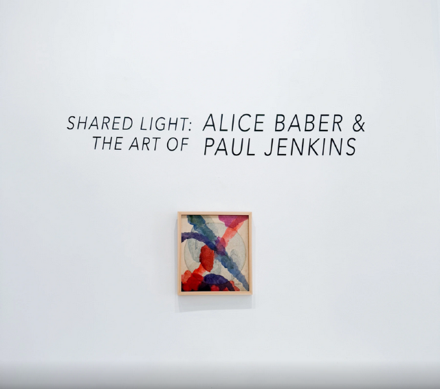 Shared Light: The Art of Alice Baber & Paul Jenkins | Upsilon Gallery 23E67