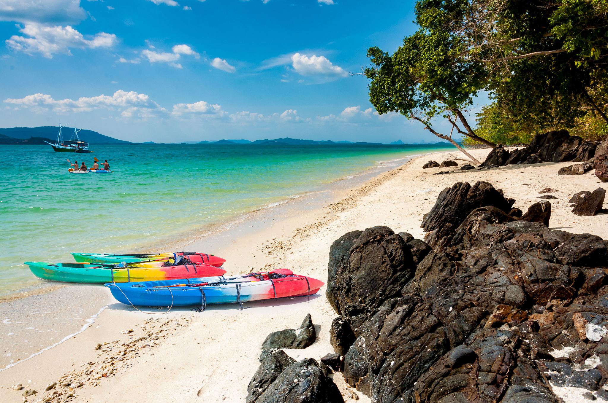 Buceo en las Islas Mantanani de Sabah con dos playas | ¡Doble curación! Playas dobles exclusivas + aguas azules cristalinas