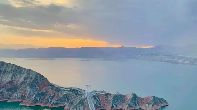 劉家峽水庫-觀景台