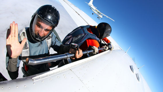 Skydiving in Sao Paulo