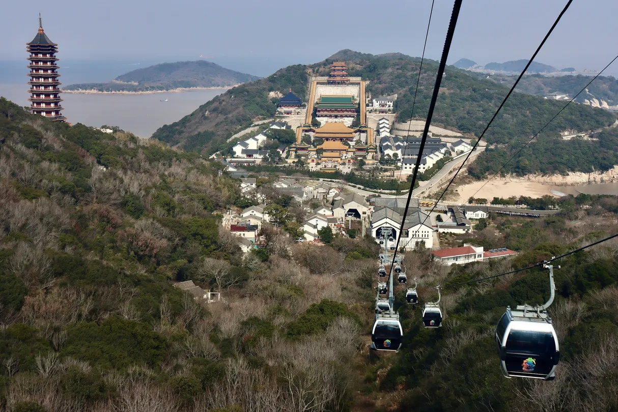 5_普陀山佛頂山索道