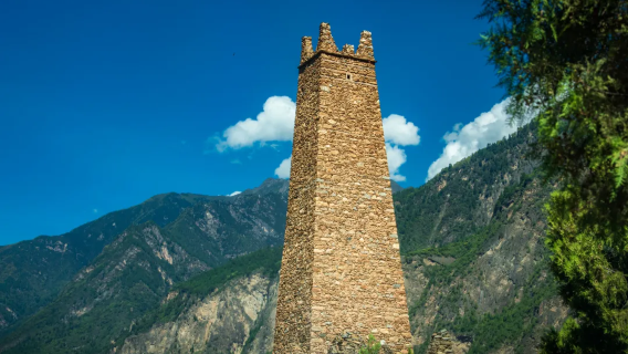 Fort, Jiaju Tibetan Village