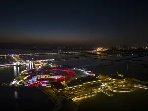 運城の人気夜の観光スポット