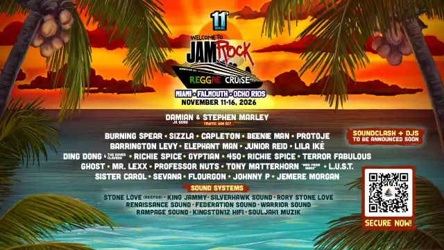 Jamrock Reggae Cruise 2026
