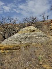 Rock Painting of General Cliff