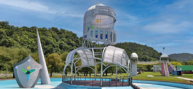 【2021宜蘭綠色博覽會開跑】14個裝置藝術展區登場,希望城堡、巨型藍鯨不可錯過!