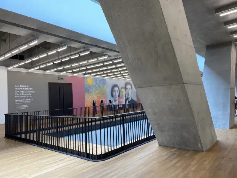 M+博物館 光庭長廊