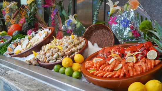 惠州雙月灣日出·銀沙鹽晶飯店·港口海鮮餐廳