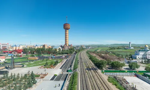 Sino-Russian Border Tourist Area Of Manzhouli