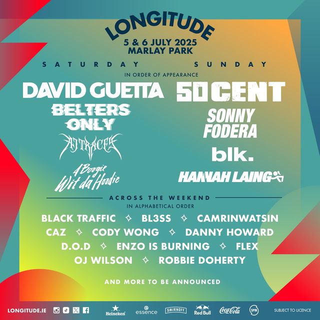 愛爾蘭都柏林 · Longitude 2025音樂節 | Marlay Park