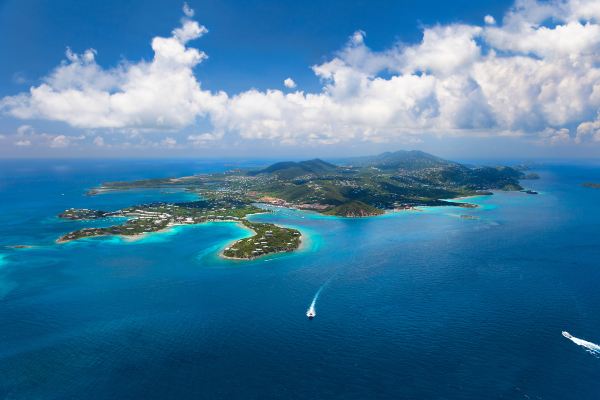 Columbus to Saint Thomas flight