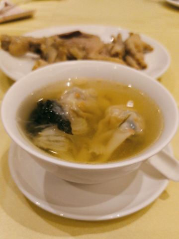 菜胆云吞