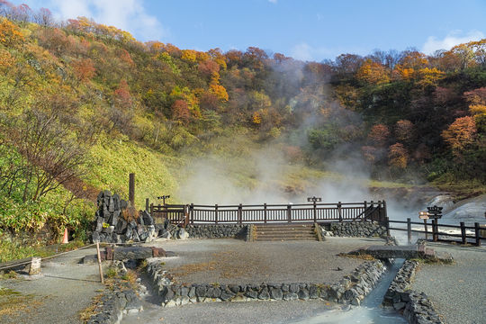 登別温泉町
