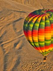 沙湖旅遊區-沙漠熱氣球