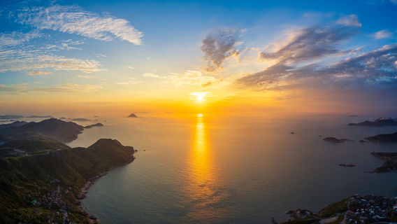 Sunrise Sightseeing in Taizhou