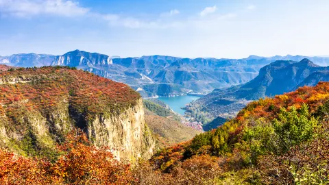 East Taihang Scenic Area attraction in Handan