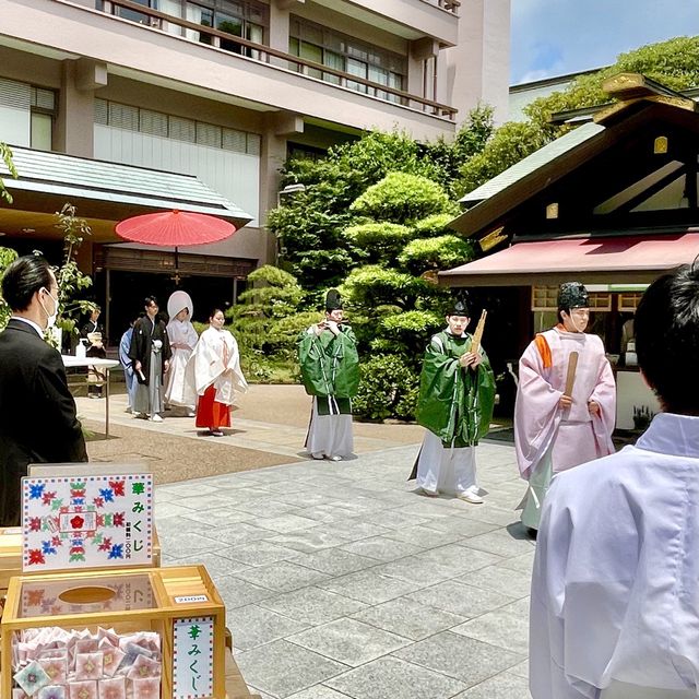 東京大神宮の神前式