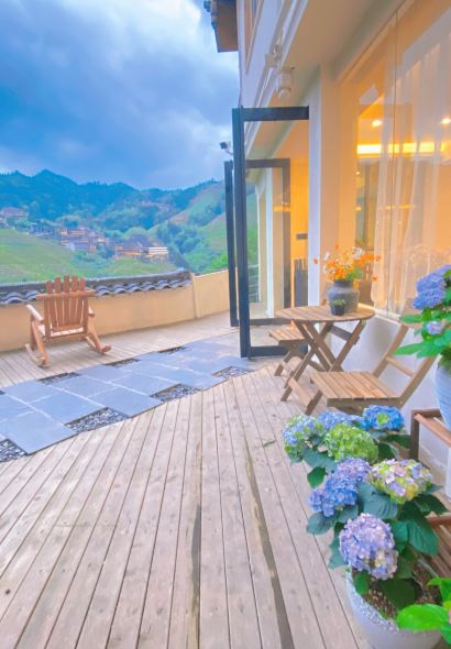 龙胜青山一号龙脊院子·露台景观餐厅