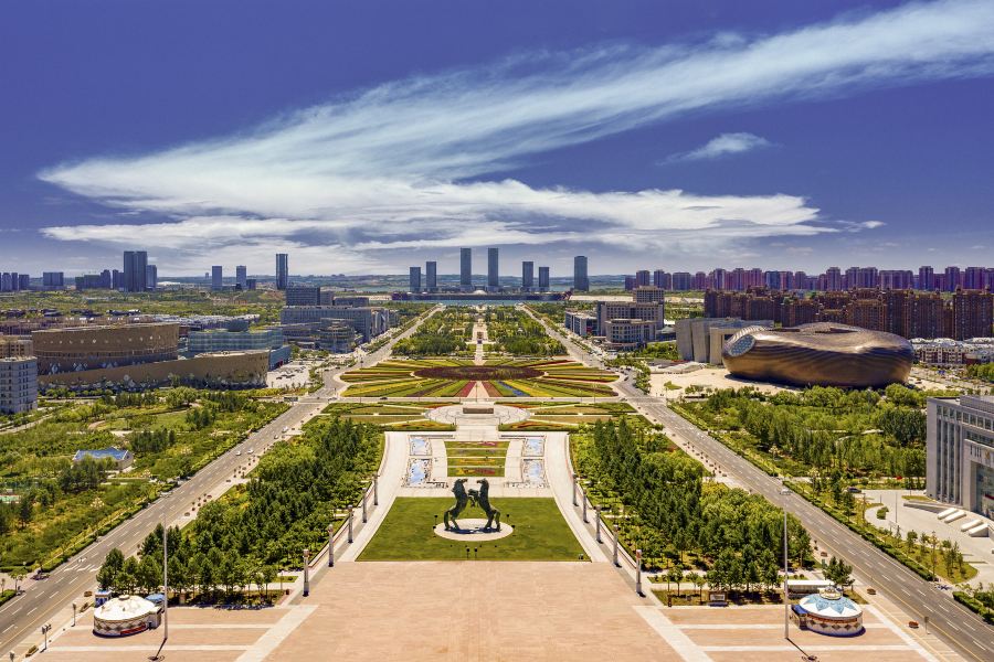 Ordos to Otog Front Banner Flights