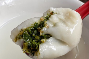 傳統薺菜湯圓