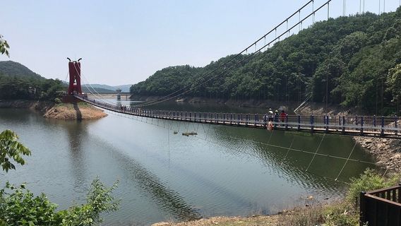 Cheonjang Lake Suspension Bridge