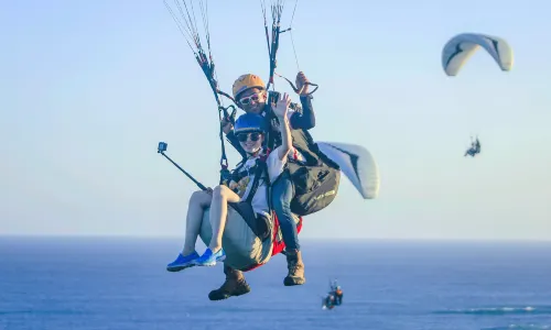 (Paragliding Bali) Riug Paragliding