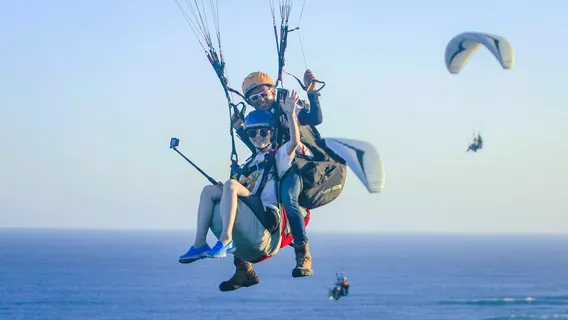 (Paragliding Bali) Riug Paragliding