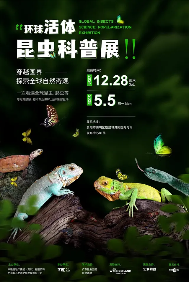 絨話自然·環球活體昆蟲藝術展 | 貴陽國際時尚發佈中心