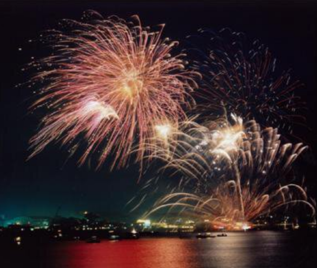 Ashiya Fireworks Festival | Mizumaki