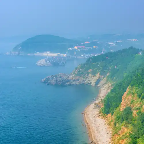老鐵山黃渤海分界線