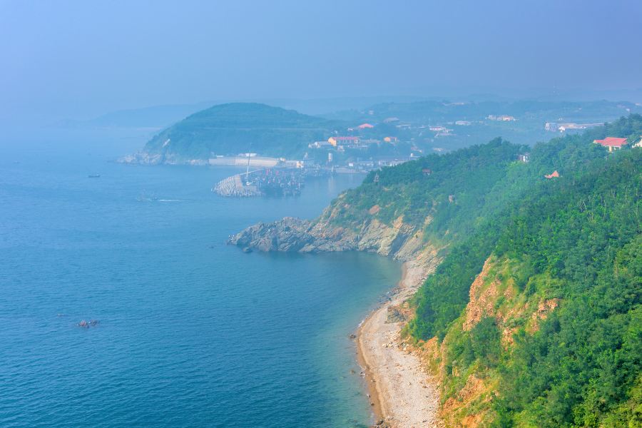 老鐵山黃渤海分界線