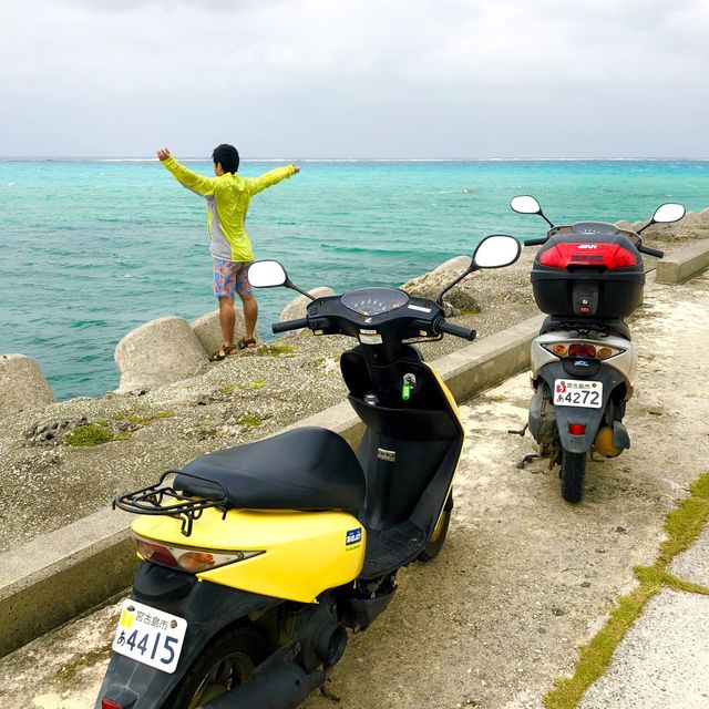 宮古島でオススメ"原付の旅"﻿