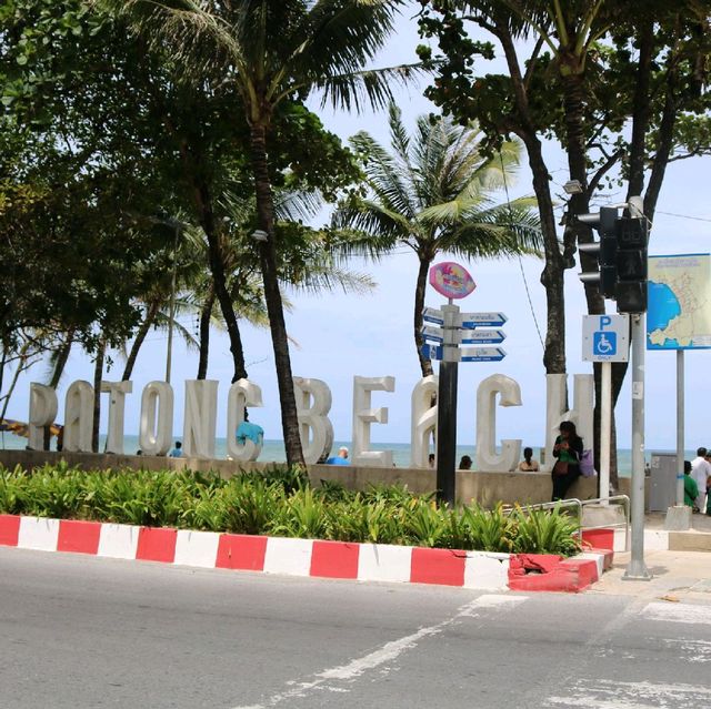 Along the Patong Beach