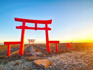 Floating Torii Gate of Ōuo Shrine