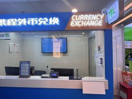 携程外币兑换（携程人民广场新世界城取钞点）