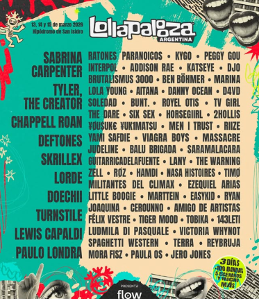 Lollapalooza Argentina 2026 | San Isidro