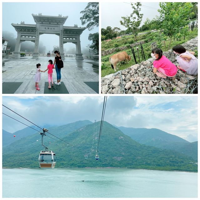 搭著纜車來一趟大嶼山仙境之旅 