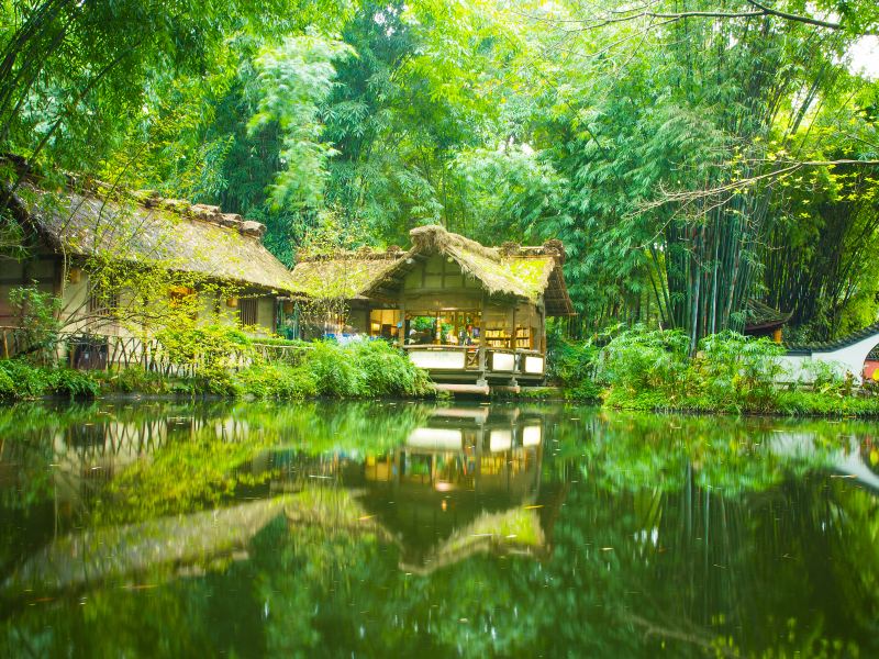 Chengdu Du Fu Thatched Cottage Museum
