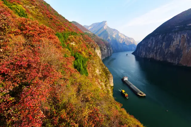 Fall Foliage Sightseeing in Fengjie County