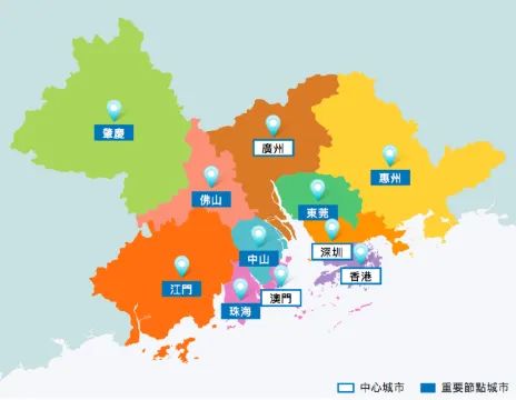 粤港澳大灣區 | 中港融合 認識大灣區位置及大灣區發展