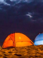 敦煌鳴沙山野奢星空旅拍沙漠露營基地