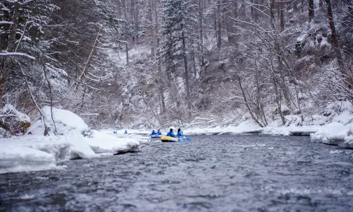Changbai Mountain Rime Drifting Scenic Area