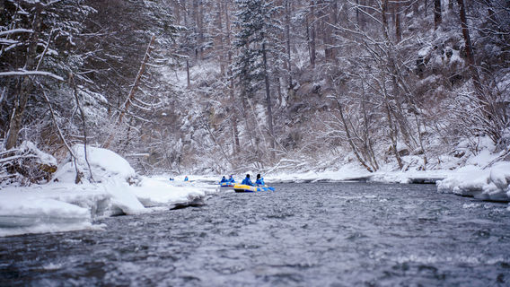 Changbai Mountain Rime Drifting Scenic Area