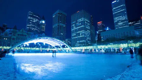 Ice Skating in Toronto attraction in Canada