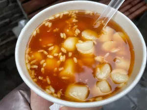 眼鏡涼蝦涼糕