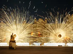 Xinzhou Ancient City, Tang Style and Jin Charm, Iron Flower Performance