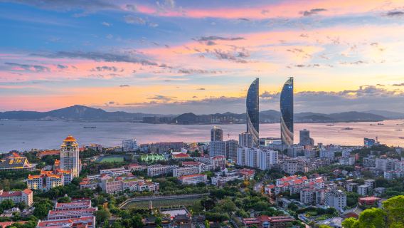 Excursión de un día al Jardín Botánico de Xiamen y al Teleférico Zhonggu [Tour privado|Incluye comida en la Universidad de Xiamen